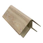2-Part PVC Internal-External Corner Barnwood Grey | Cladding Corner Profile