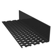 Universal Ventilation Trim Black | Cladding Airflow &amp; Pest Control Profile