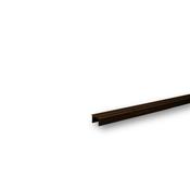 Alideck Flat Clip V2 4m Brown | Aluminium Decking Fixing Profile