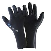 Sola 3mm Super-Stretch Gloves - Black / Extra Small image