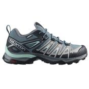 Salomon X Ultra Pioneer Gore Tex Women's Hiking Shoes Stormy Grey - Uk 6 / Stormy Grey image