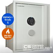 Wertheim AMS0801RK Certified Wall Safe Grade 1 image