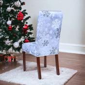Snowflake Christmas Chair Cover M