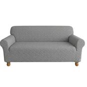 Mid Grey Diagonal Texture Sofa Cover image