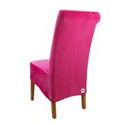 Pink Velvet Chair Cover (XL) image