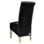 Black Velvet Chair Cover (XL) image