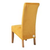 Mustard Velvet Chair Cover (L) image