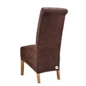 Brown Velvet Chair Cover (XL) image