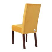 Mustard Velvet Chair Cover (M) image