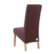 Brown Texture Waffle Chair Cover (L) image