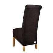 Black Texture Waffle Chair Cover (XL) image