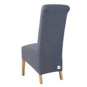 Grey Texture Waffle Chair Cover (XL) image