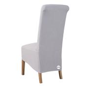 Light Grey Texture Waffle Chair Cover (XL) image