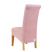 Dusky Pink Texture Waffle Chair Cover (L) image