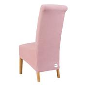 Dusky Pink Texture Waffle Chair Cover (XL) image