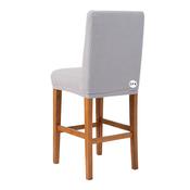 Light Grey Texture Waffle Stool Cover image