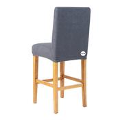 Grey Texture Waffle Stool Cover image