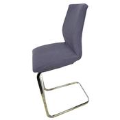 Grey Texture Waffle Bar Stool Cover image