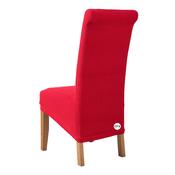 Red Texture Waffle Chair Cover (L) image