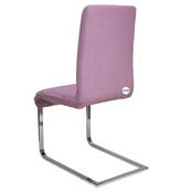 Lilac Purple Texture Waffle Chair Cover (M) image