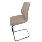 Beige / Taupe Diagonal Texture  Stool Cover image