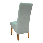 Sage Green Texture Waffle Chair Cover (L) image
