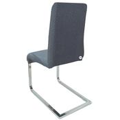 Dark Grey Diagonal Texture Chair Cover (M) image