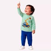 Kyly Cotton Baby Boys' Set 1001578-700030 Mint-Royal CherryPicker image