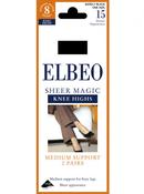 Elbeo Sheer Magic 15 Denier  Ladies Knee Highs (2 Pair Pack)