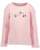 Blue Seven Girls' Long Tshirt  750805 Rose Fun Unicorn Print image