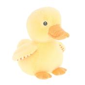 Keel Eco Toys 100% Recycled Soft Toy 25cm Baby Fuzzy Duck image