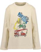 Blue Seven Long Sleeve Tshirt 850807-0490 Pebble Construction Vehicles image