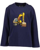 Blue Seven Long Sleeve Tshirt 850807-5900 Night Blue Yellow Digger image