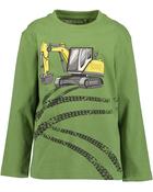 Blue Seven Long Sleeve Tshirt 850808-7182 Apple Dino Digger image