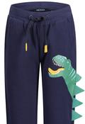 Blue Seven Boy's Fleece Joggers 875108-5900 Night Blue Dinosaur image
