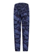 Blue Seven Boy's Fleece Joggers 875109-5900 Night Blue Construction Vehicles Print image