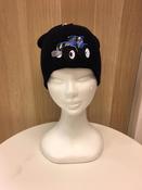 Childrens   Royal Tractor  Navy Knitted  Hat RC044