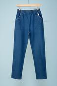 Philippe Cecile Ladies Loose Fit Elastic Denim Jeans A-399 Blue image