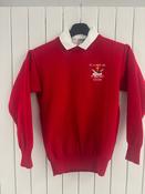 Hunter St Clare's N.S. New Round Neck Jumper Red