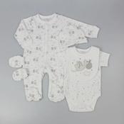 Watch Me Grow Baby 5 Piece Gift Set H13618 Stork White image