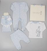 Pure &amp; Soft Premium Baby Boy 7 Piece Set Blue Bunny GFT-H13670