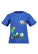 Blue Seven Infant Boy's Short Sleeve Tee 928189-5330 Ocean Farm Life image