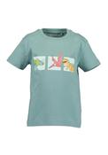 Blue Seven Boy's Cotton Tee 802430-6360 Glacier Three Dinosuars image