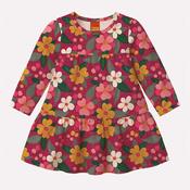 Kyly Baby Girls' Dress 1001526-40113 Floral Wine image
