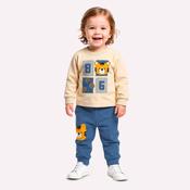 Kyly Baby Boys' Set 1001582.8550 Tiger Beige Denim Blue image