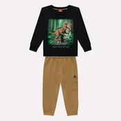 Kyly Boys' Set 1001599.9010 Navy-Mustard Dinosaur image
