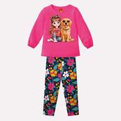 Kyly Baby Girls' Set 1001528­-40064 Golden Girls Hot Pink image