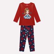 Kyly Baby Girls' Set 1001533-4372 Red Navy Heart Hands image