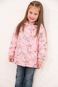 Little Lighthouse Girls Freya Padded Waterproof Coat Pink Cowgirl image