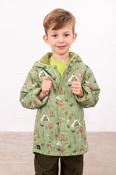 Little Lighthouse Finlay Boys Jacket - Woodland Print image